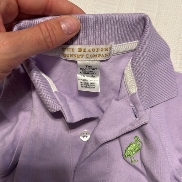 The Beaufort Bonnet Company This Prim & Proper Polo 0-6 months - Picture 3 of 3